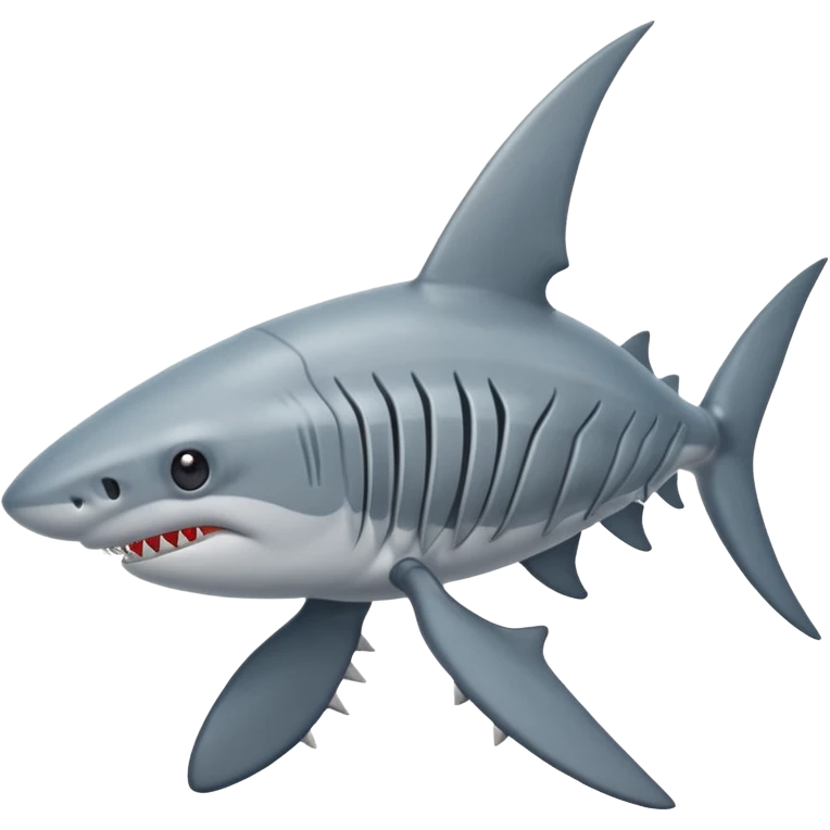 Shark bug , shark isopod emoji