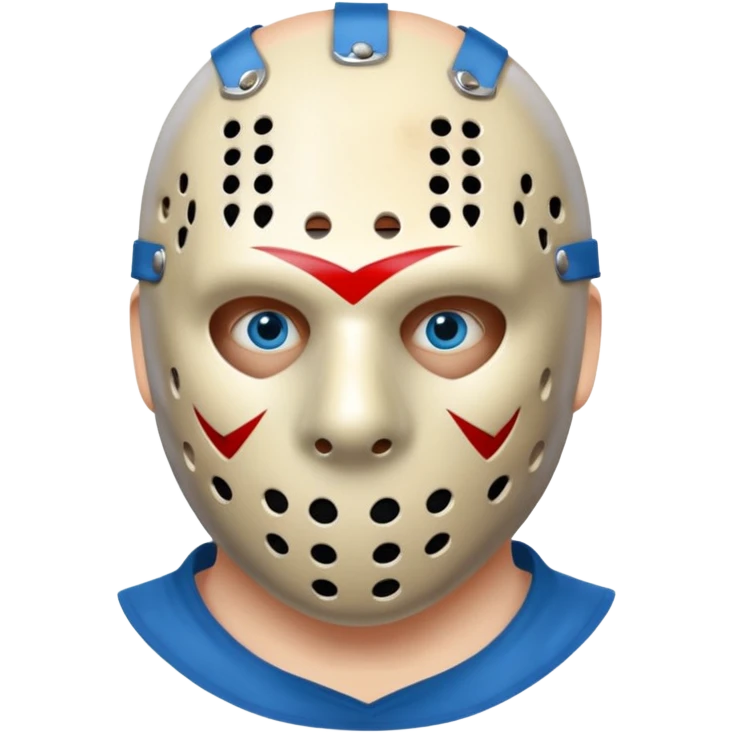 Jason Voorhees, looking cute, looks like he is in love emoji