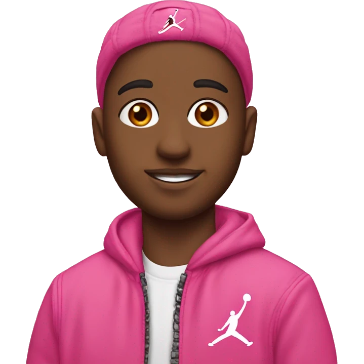 Pink Jordan’s emoji