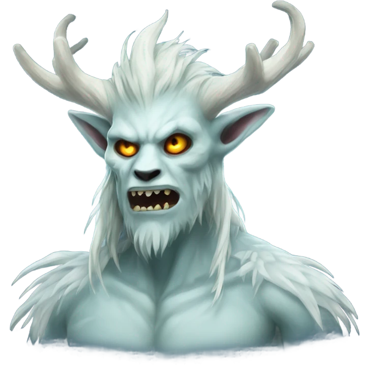 magical creature windigo emoji
