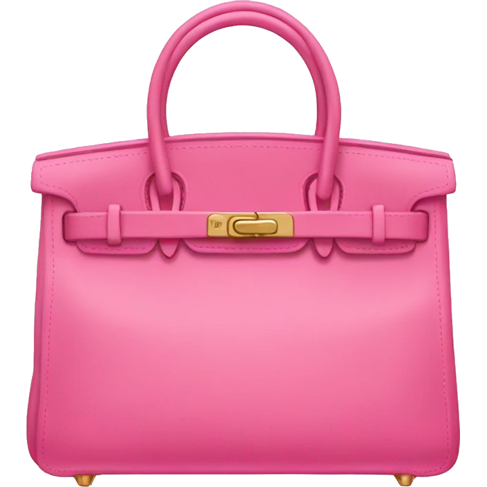 Pink birkin bag emoji