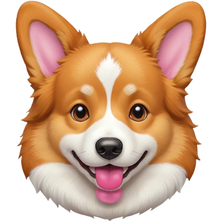 corgi dog face emoji