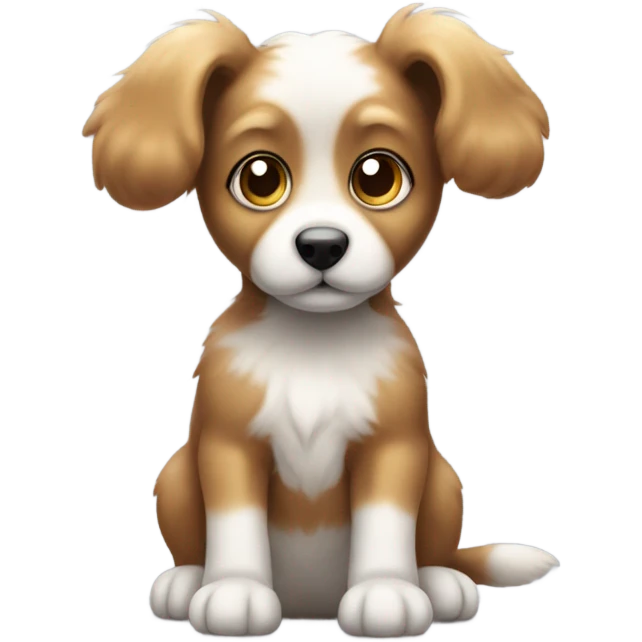 The cutest thing you’ve ever seen dog emoji