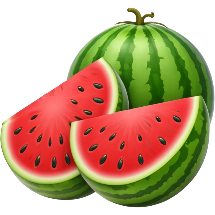 Watermelon fig emoji