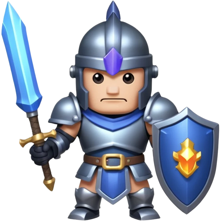 Mini pekka from clash royale  emoji