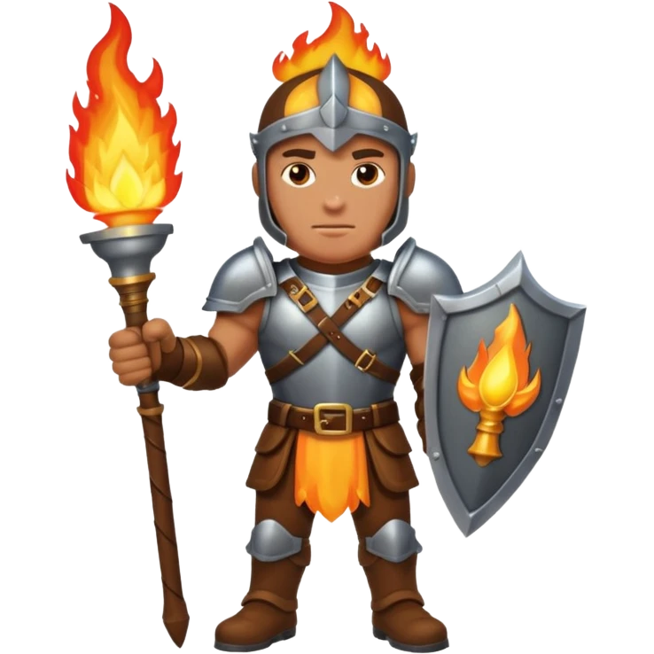 Castle Torch Guard emoji