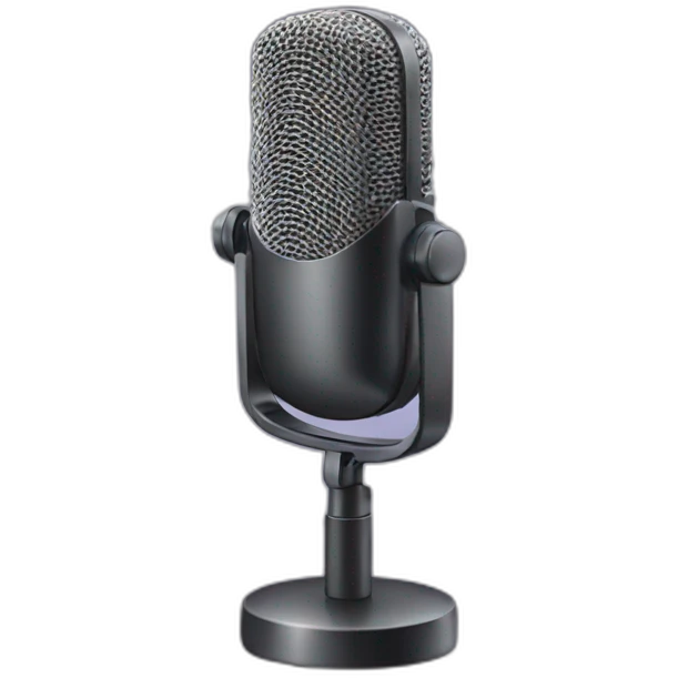 podcast microphone emoji