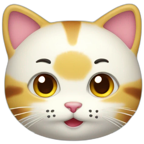 Cute hello kity emoji