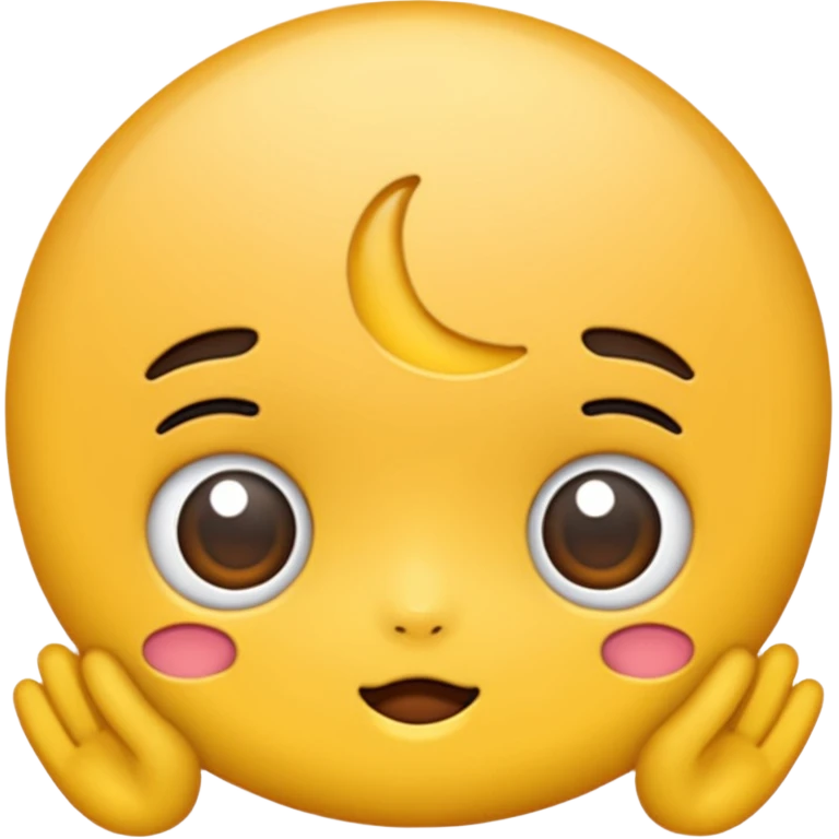 아이폰 흰색 하트 emoji