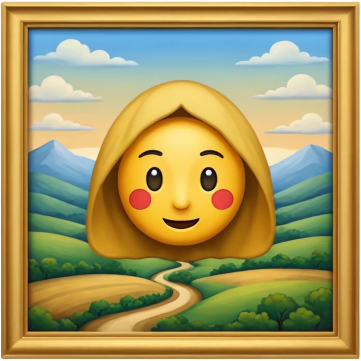 famous painting emoji