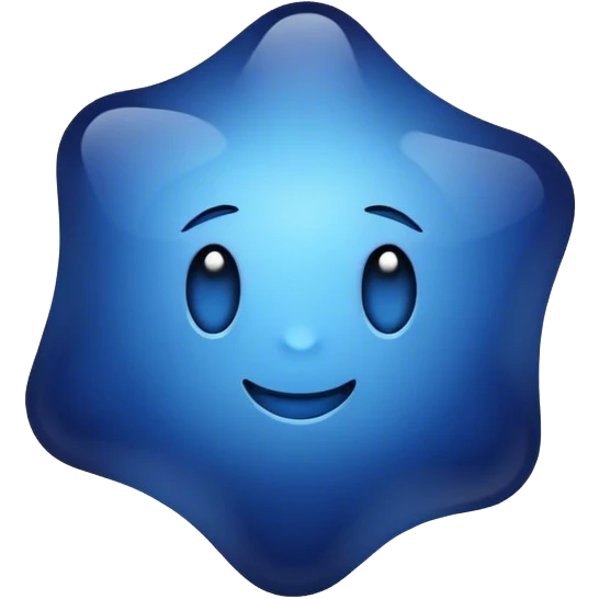 dark blue element 100% emoji