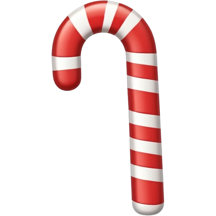 Une canne de noel  emoji