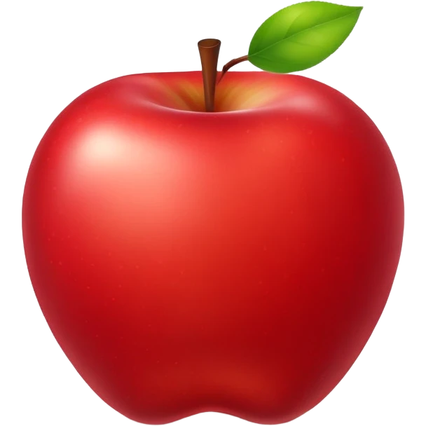 Minecraft apple emoji