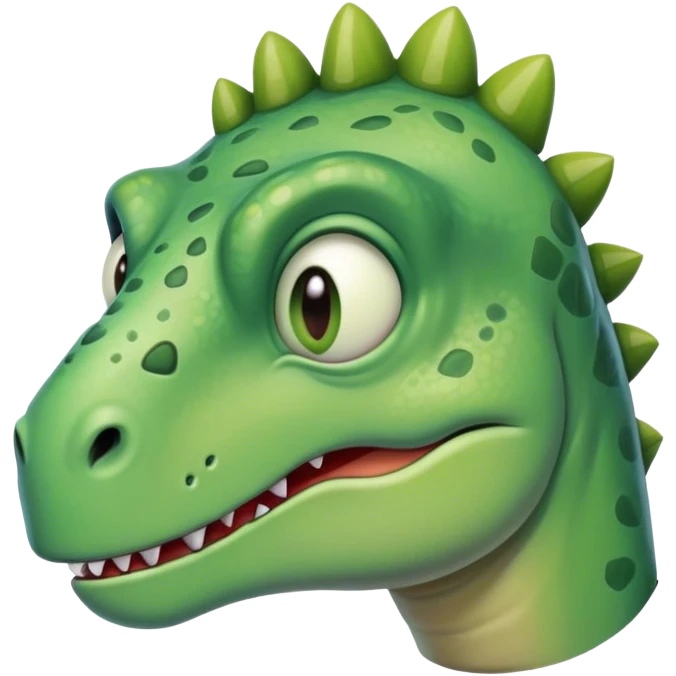 sad dinosaur eyes emoji