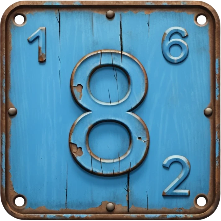  QUE NO TENGA CARA QUE SEA SOLO LOS NUMEROSM ,UN EMOJI CON LOS NUMEROS 6°2 que sea solo un cartel emoji