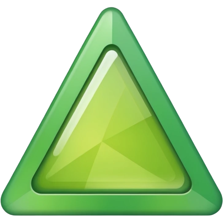 change color to green from red for 🔺 emoji