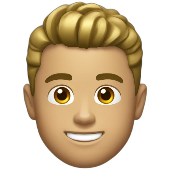 cristiano ronaldo golden emoji