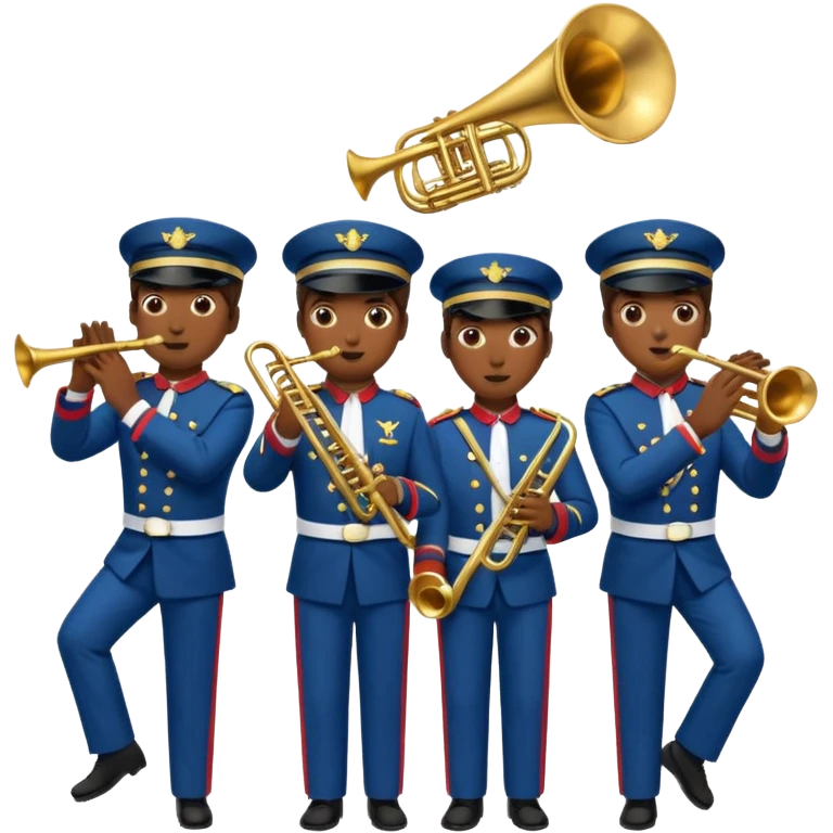 Marching tenors emoji