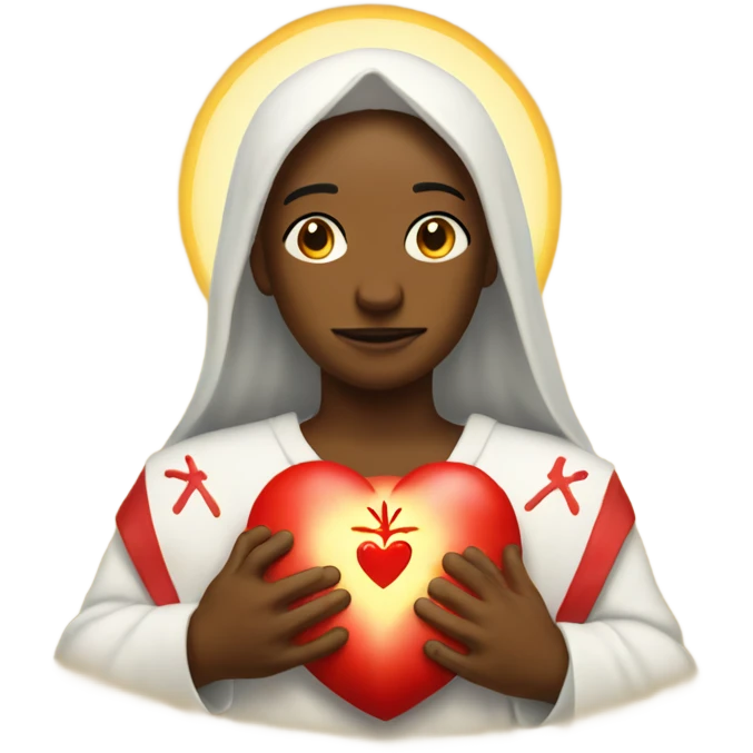 Sacred heart emoji