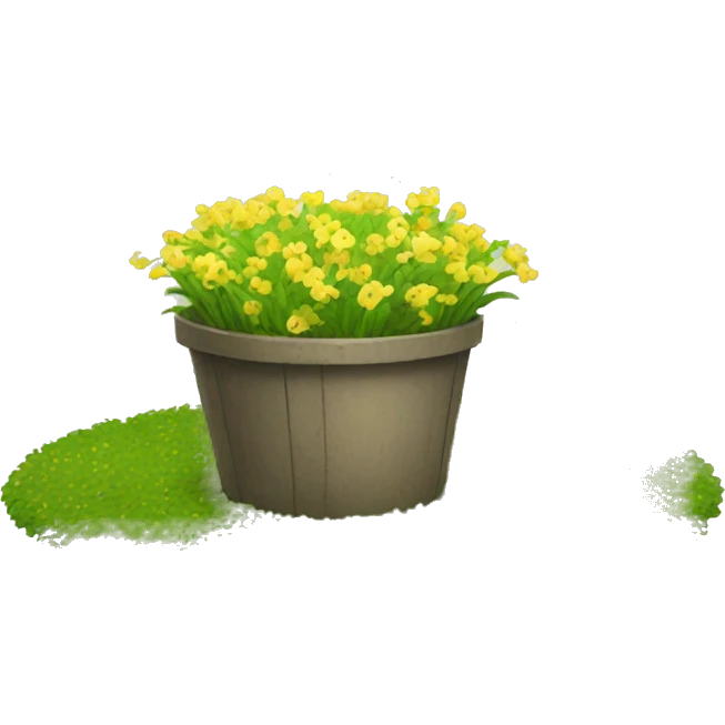 large spring emoji