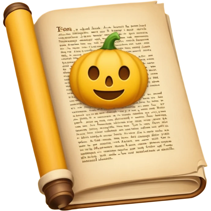 pergamino con historia emoji