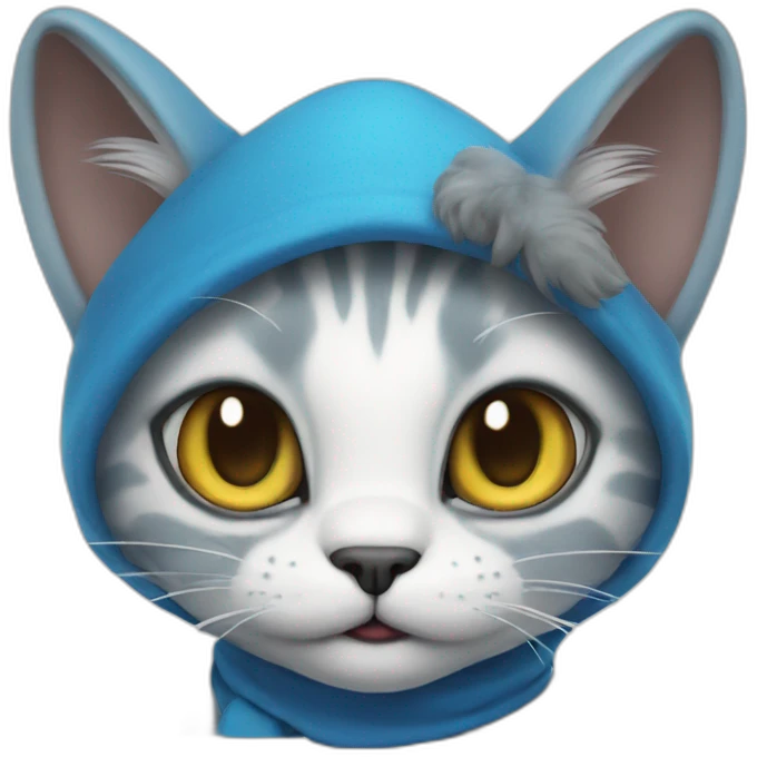 Smurfcat emoji