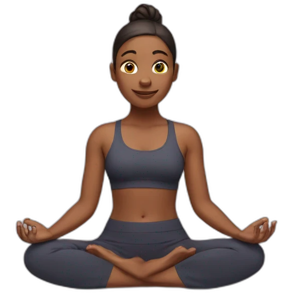 Fiona yoga emoji
