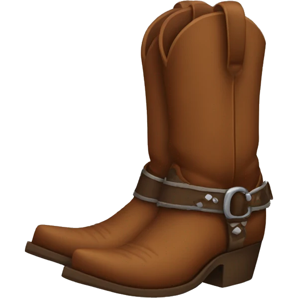 Cowboy boots emoji