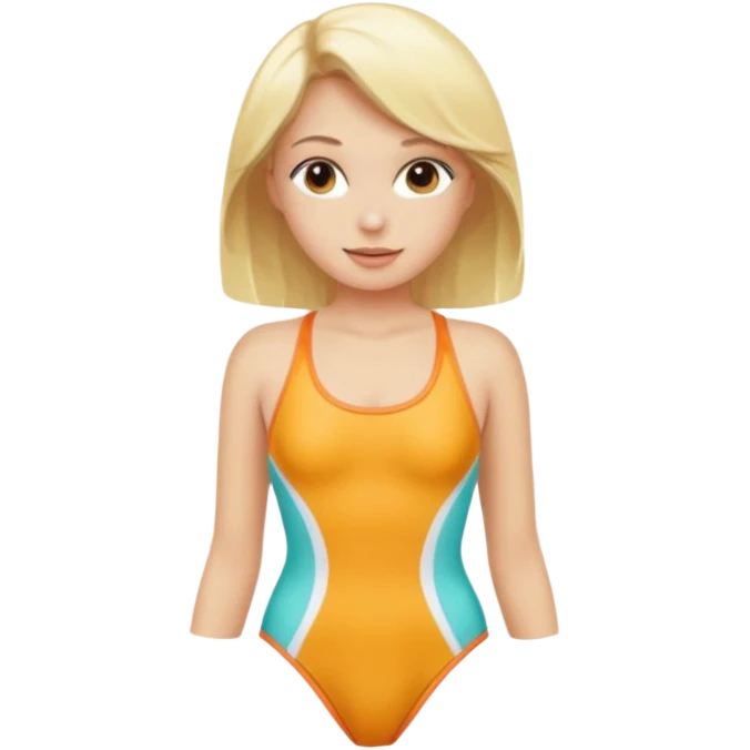 blonde-girl-hot-swimsuit emoji