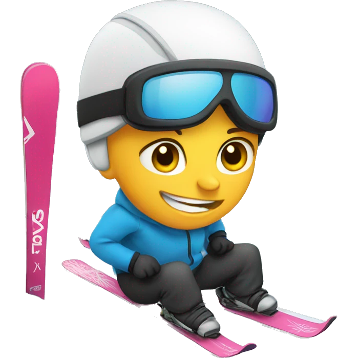  skiing emoji