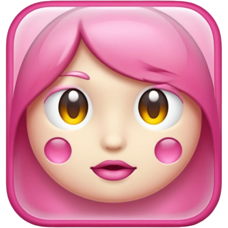 make me a png image with the emoji "❗️" in color EA9197 emoji