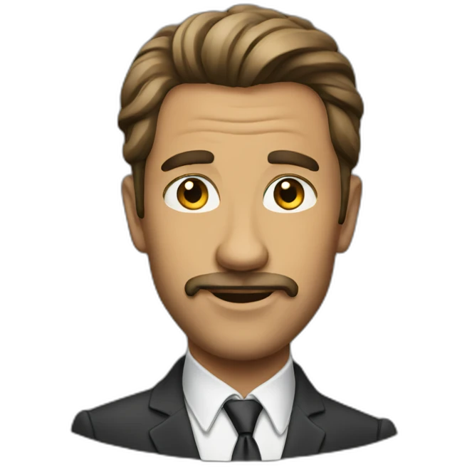 Rich man emoji
