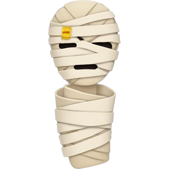 Mummy bandages emoji