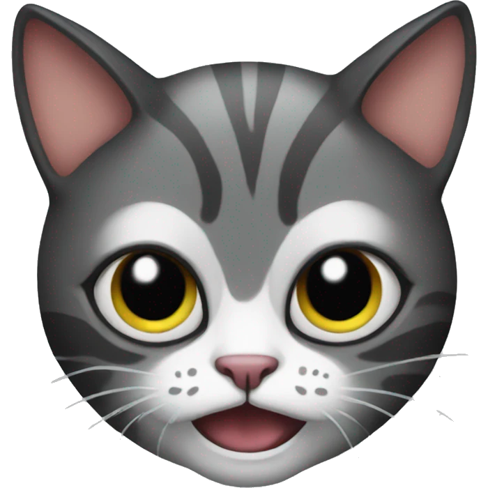 freaky cat emoji