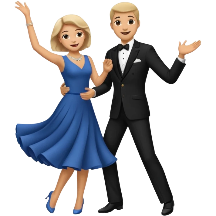 Couple dance emoji