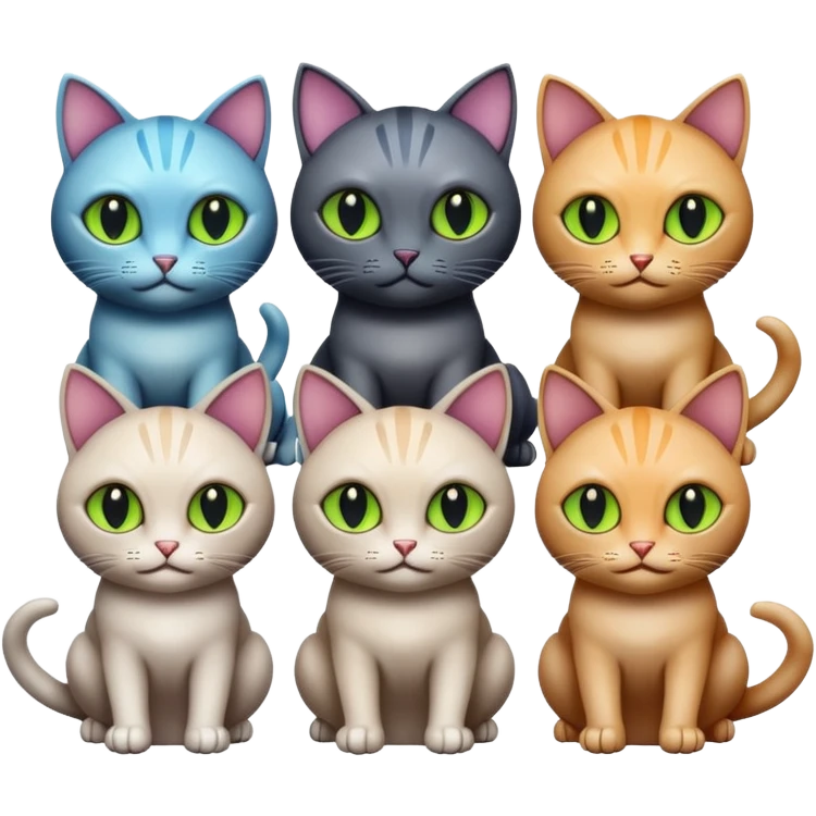 ufo cats  emoji