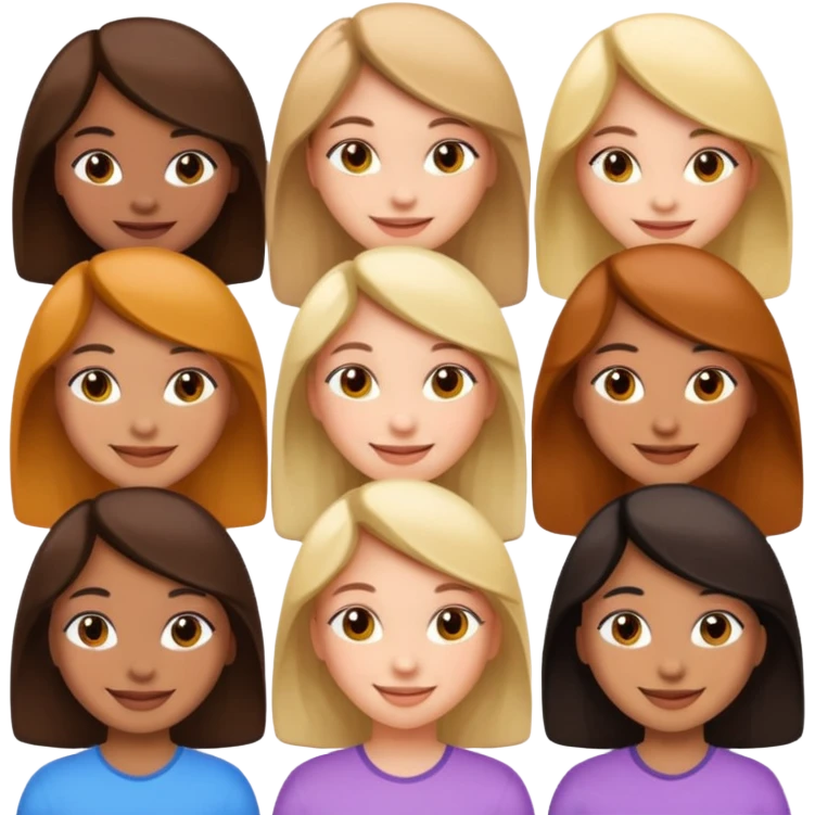 Girls emoji