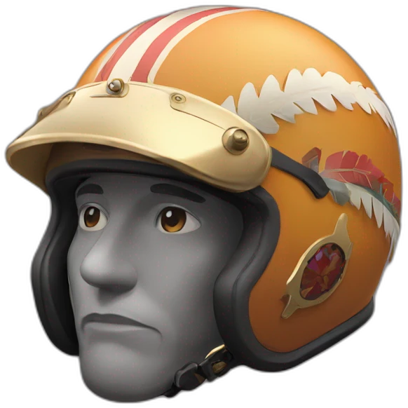 Moto Indian scout brillante emoji
