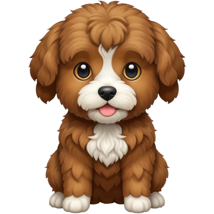 Black cavoodle  emoji
