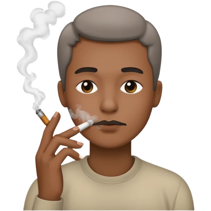 Give me someone smoking emoji