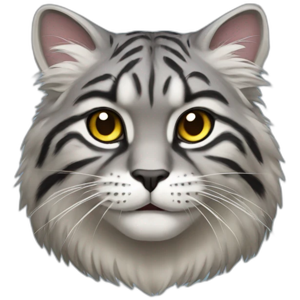 Manul cat emoji