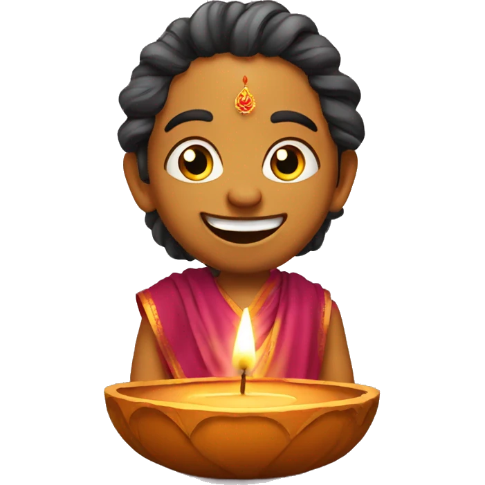 funny Happy Diwali emoji