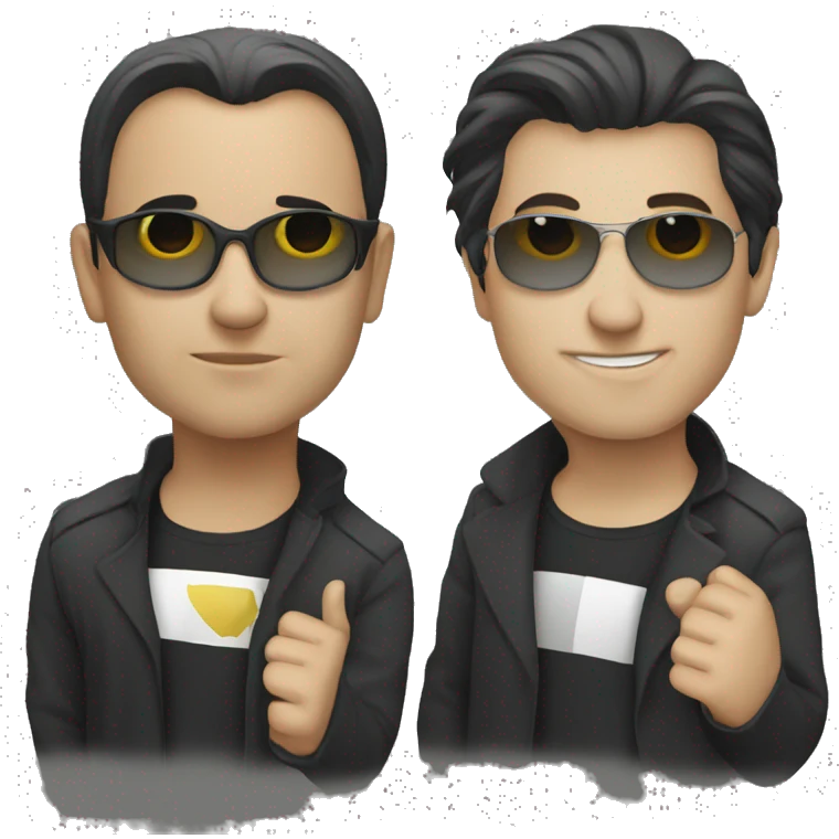 Neo and Matrix emoji