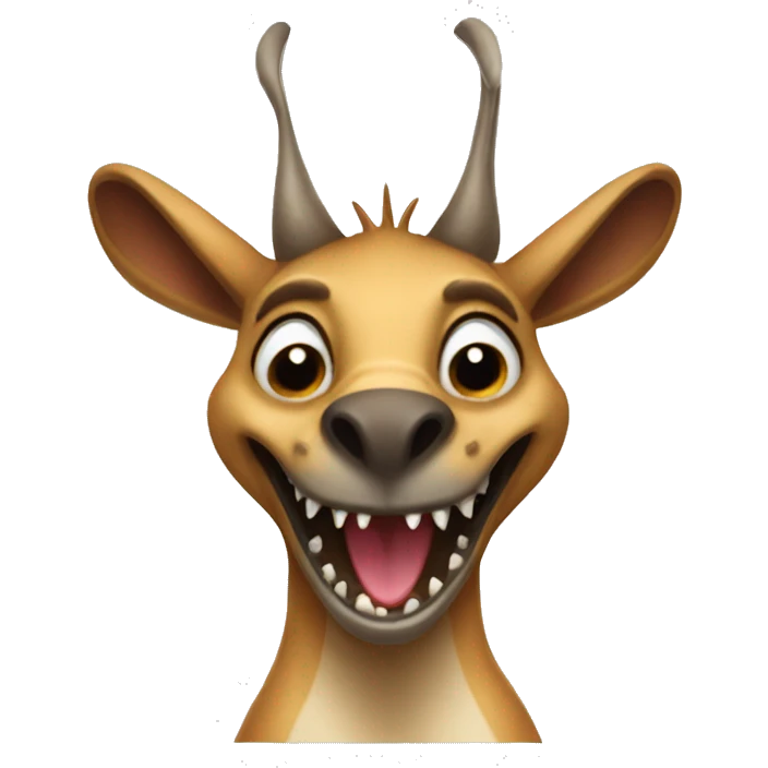 monster monster kangaroo emoji