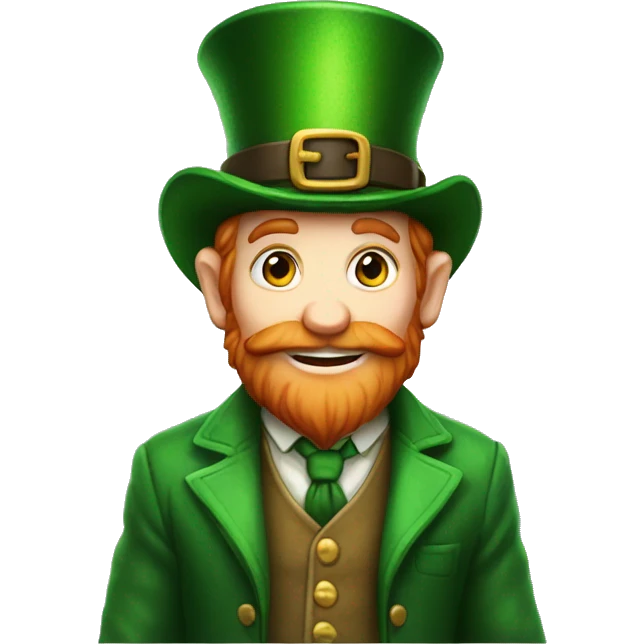  leprechaun emptying his pockets emoji