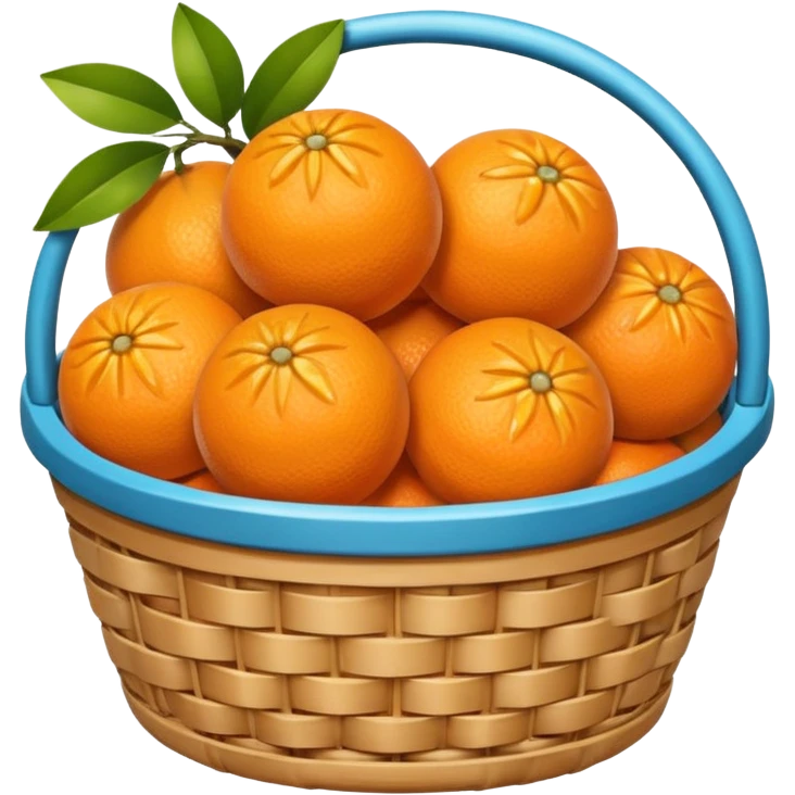orange fruit basquet emoji