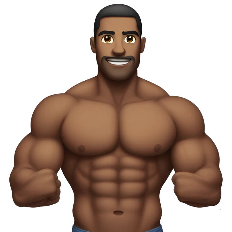 Muscular men emoji