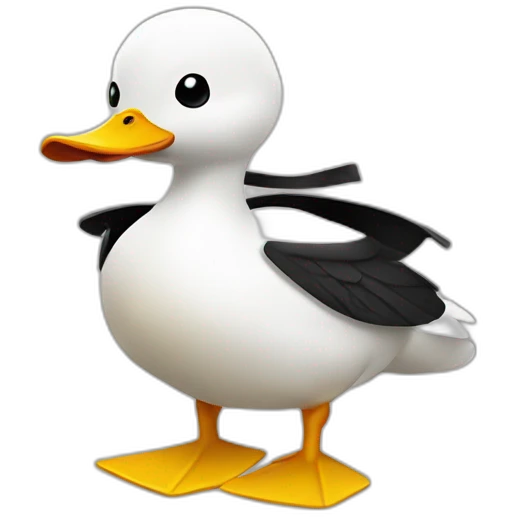 Ninja duck emoji