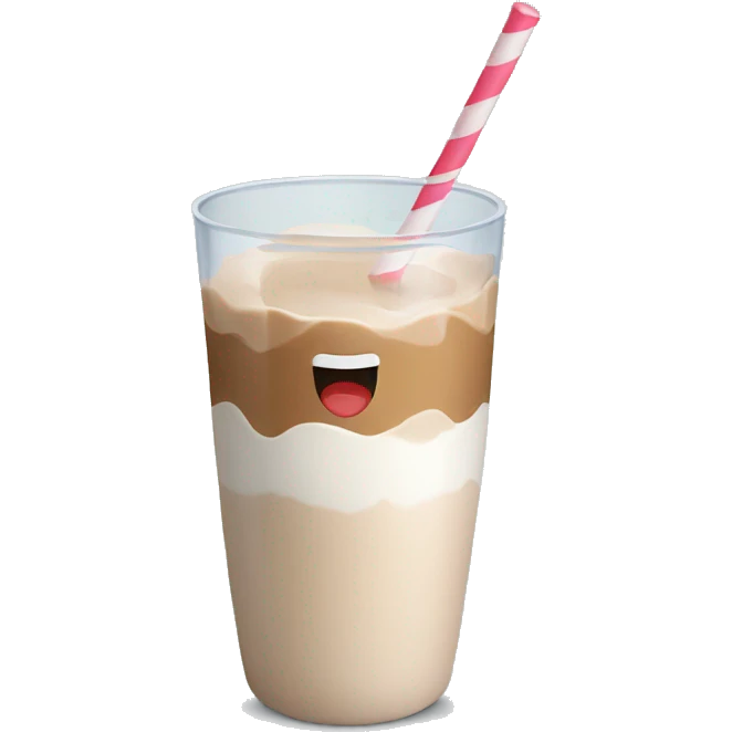 Protein shake emoji
