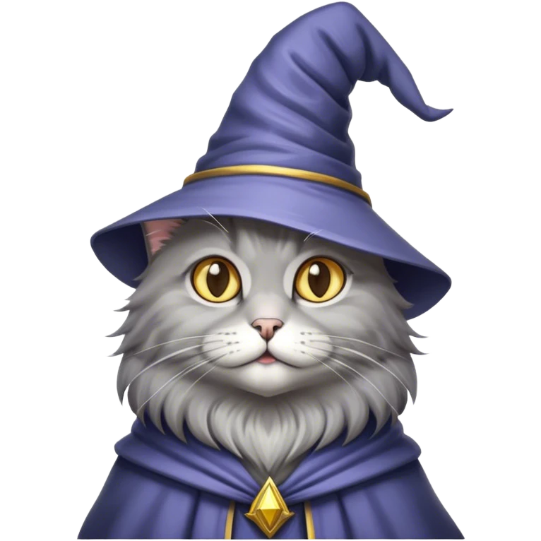 Büyücü kedi emoji